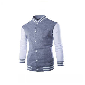 เสื้อแจ็กเก็ตเบสบอลทีมโรงเรียนสำหรับผู้ชายเสื้อผ้าแนวสตรีทแบบเรียบง่ายไม่มีลายปักโลโก้ตามสั่ง2025 - Product Image 5