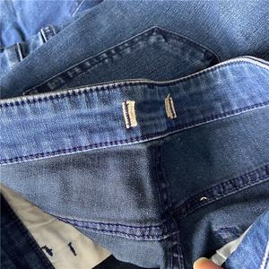 Pantalon en jean style Hip Hop Streetwear pour homme, vêtement décontracté, vente en gros, pantalon droit classique - Product Image 5