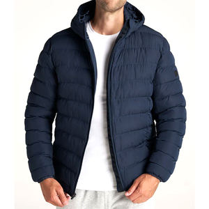 Solid Color Casual Men Puffer <b>Jacket</b> Streetwear New Fashion Windproof Men Puffer <b>Jacket</b> Best Design Puffer <b>Jacket</b> - Product Image 1