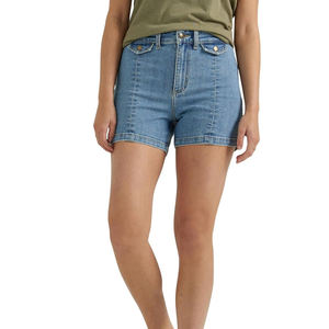 Latest Fashion Comfortable Denim Shorts For <b>Women</b> Short Length Best Design Shorts Custom logo and Size Best <b>Women</b> Denim Shorts - Product Image 1