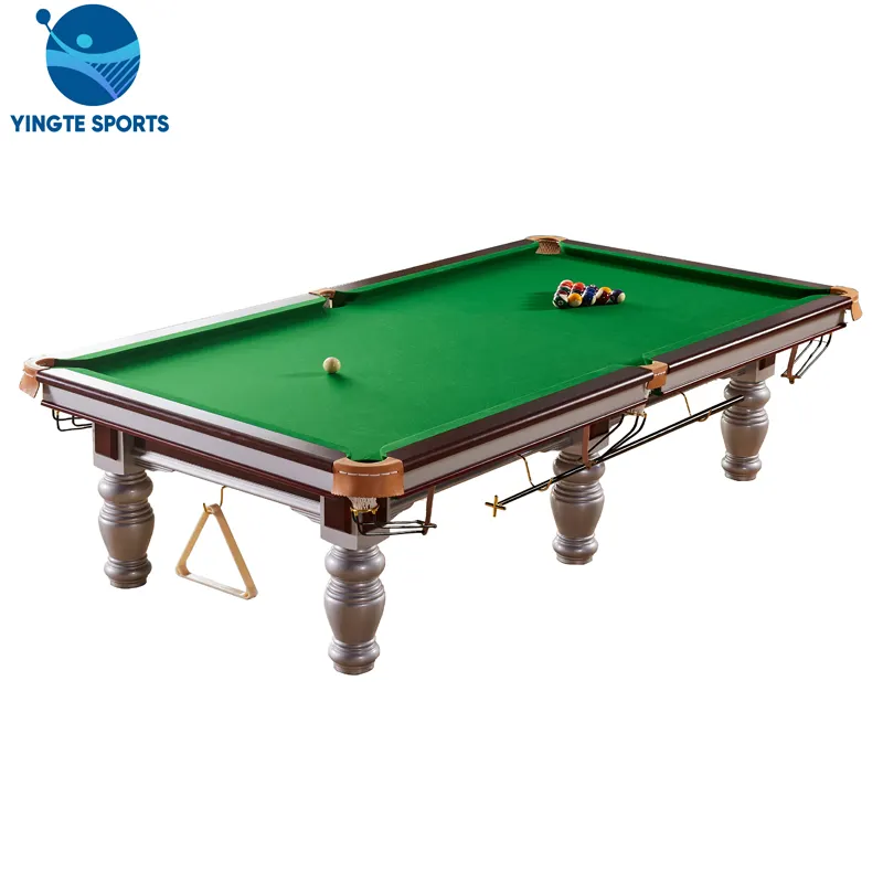 Pabrik Cina OEM 8 Ball Pool Table 8 Kaki 9 Kaki Slate Pool Shender Snooker Harga Meja Bilyar