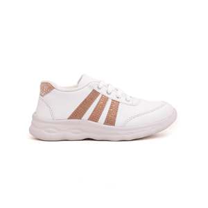 Chicos Blanco Casual Baloncesto Estilo Jogger Zapatos KD1505 - Product Image 3