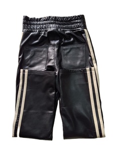 Ropa informal Pantalón de cuero Cintura alta Pantalones largos de cuero para hombres - Product Image 2