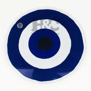 Nuevas Placas de Acrílico para Pestañas, Ecológicas y Duraderas, con Forma de Mariposa, Logotipo Personalizado, Placa para Extensión de Pestañas con Pinzas Magnéticas, Ojo Azul - Product Image 4