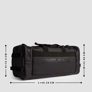 Grand sac de sport de luxe en néoprène/PU avec fermeture éclair en PVC, durable, noir, pour le rangement d'équipements de plein air - Product Image 6