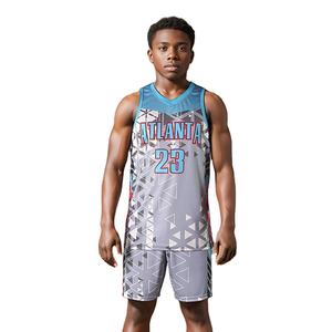 Uniforme de Baloncesto Personalizado 2026 de Alta Calidad, Transpirable, Talla Grande para Adultos, Último Diseño, 100% Poliéster - Product Image 1