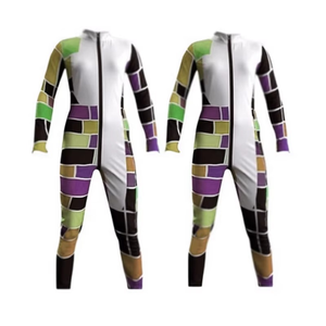 Traje de Neopreno de 3mm de Cuerpo Entero, Manga Larga, Cierre Frontal, Traje de Buceo de una Pieza para Surf y Moto Acuática - Product Image 5