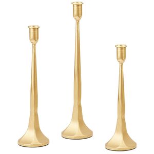 Candelabro de Metal Dorado Ecológico Hecho a Mano, Diseño Moderno de Alta Calidad, Personalizable para Cumpleaños y Día de San Valentín - Product Image 5
