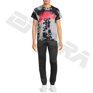 Camiseta transpirable con cuello redondo para mujer, camiseta personalizada con estampado en blanco, camisetas informales de verano para hombre de alta calidad - Product Image 2