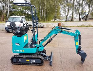 Para SUNWARD SWE08B Mini Excavadora Micro Crawler con motor central y caja de cambios Garantía de 1 año - Product Image 4