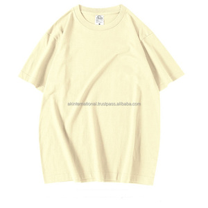เสื้อยืดผู้ชายฤดูร้อนแบบกำหนดเอง ผ้าฝ้าย 100% สีพื้น ทรงลำลอง ใส่ได้ทั้งชายและหญิง แห้งเร็ว ระบายอากาศดี ขายส่ง - Product Image 1