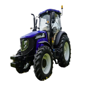 Para LOVOL M1004 100HP Tractor agrícola de segunda mano 4 cilindros diésel 4WD 4x4 tracción a las ruedas 75HP potencia nominal con engranaje de bomba de núcleo - Product Image 4