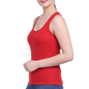 Camiseta sin Mangas para Mujer, Diseño Moderno, Calidad Superior, Transpirable, Secado Rápido, Ecológica, Poliéster/Algodón, Informal, Popular - Product Image 4