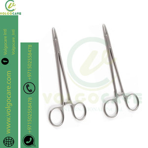 Oferta Especial: Portaagujas Quirúrgicos Manuales Mayo Hegar de Acero Inoxidable, 23.0 cm, Certificación CE - Product Image 2