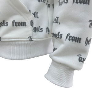 Custom <b>Fleece</b> Cotton Blended Regular Fit Plain Full <b>Zip</b> <b>up</b> Custom Print Cotton Blended Winter Waterproof Windproof <b>Hoodie</b> - Product Image 5