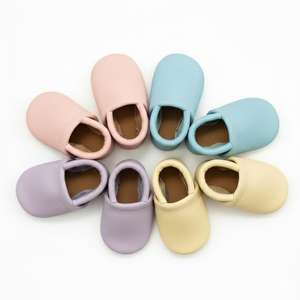 Zapatos de Bebé al por Mayor, Zapatos de Suela Suave de Cuero, Botines para Bebés, Nuevo Modelo, Zapatos Personalizados de Cuero Vacuno de Primera Calidad - Product Image 4