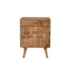 Nouvelle collection Clio, table basse moderne et antique, luxe, bois naturel brun tabac, bois massif pour salon, chambre à coucher - Product Image 2