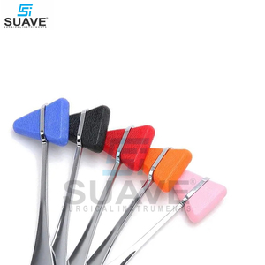 Martillo de Neurocirugía de percusión de reflejo Triangular de nervio de venta superior de servicio OEM por INSTRUMENTOS QUIRÚRGICOS SUAVE - Product Image 2