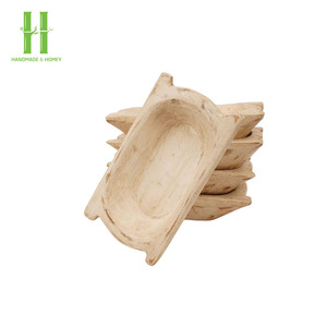 ชามแป้งไม้ขายดีสำหรับตกแต่งบ้าน ชามแป้งไม้ทำมือ รับผลิตตามแบบ (OEM) หลากหลายรูปทรง ผลิตด้วยมือในเวียดนาม - Product Image 3