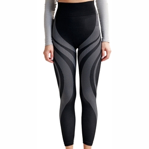 Pantalon de yoga d'entraînement sportif taille haute personnalisé en gros Leggings pour femmes Leggings de fitness en polyester pour la gym - Product Image 1