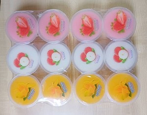เยลลี่และพุดดิ้งผลไม้ฮาลาลจากมาเลเซีย พร้อมเนื้อนัตตาเดอโกโก้ บรรจุภัณฑ์แบบถ้วย/ถุง/ซอง สำหรับขายส่ง พร้อมรับประทาน เก็บในอุณหภูมิเย็น อายุการเก็บรักษา 12 เดือน - Product Image 2