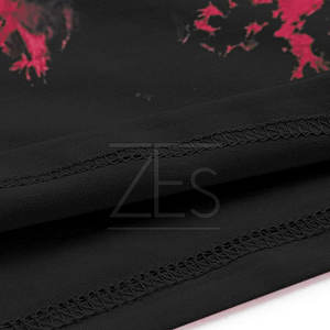 บริการ OEM เสื้อยืดกราฟิกผ้าฝ้ายโอเวอร์ไซส์สำหรับผู้หญิงเสื้อยืดกราฟิกขนาดใหญ่ - Product Image 5