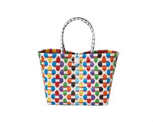 New Release Summer Little <b>Basket</b> Hand Woven Straw <b>Bag</b> Cute Colorful PVC Hundred Collision Color <b>Small</b> Size Holiday Beach <b>Bag</b> - Product Image 5