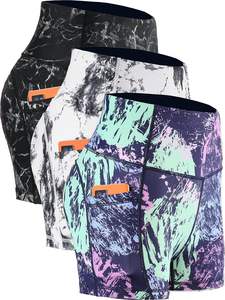 Pantalones Cortos Deportivos de Moda para Mujer con Lazo y Botón, Alta Elasticidad, Ajuste Ceñido, Ecológicos, de Secado Rápido, Ropa Deportiva para Fitness - Product Image 4