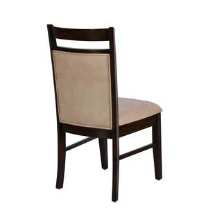 Sillas de Comedor Hechas con Estructuras de Madera de Teca Sólida con Asiento y Respaldo y Tapicería de Cuero para Interiores y Exteriores - Product Image 2