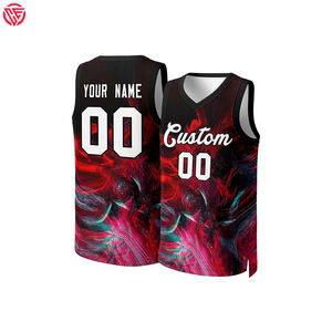 Camiseta de baloncesto de sublimación reversible personalizada fabricante de ropa deportiva de equipo de Pakistán - Product Image 4