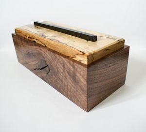 ORNEMENTES DE CHAMBRE DESGIN SUPÉRIEUR AVEC BOIS POLI Boîte cadeau d'organisation Boîte à bijoux Boîte à cosmétiques pour la décoration de Noël - Product Image 6