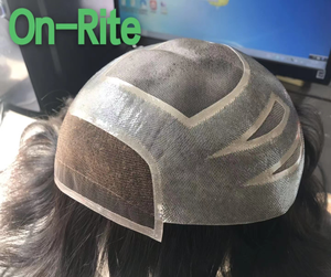 โรงงานผู้ผลิตวิก<span class=keywords><strong>ผม</strong></span>ชายแบบยุโรป Remy Hair คุณภาพสูง วิกผมแท้ ระบบเปลี่ยนผมแบบ Toupee ลอนลึก - Product Image 4