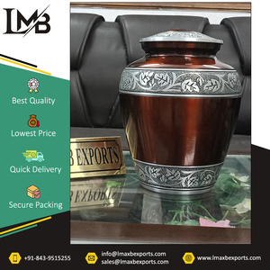 โกศอลูมิเนียมหลายสีขี้เถ้ากระดูกมนุษย์อุปกรณ์งานศพสำหรับผู้ใหญ่ - Product Image 2