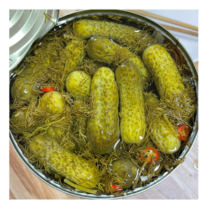Best Taste Whole Pickled Cucumbers, Hot Salted Pickled Cucumber in Brine <b>Gherkin</b>, Wholesale <b>Crunchy</b> Pickle Cucumbers - Product Image 3