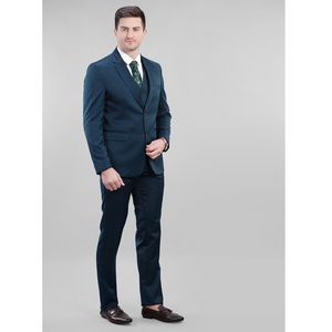 ชุดสูทผู้ชายสีน้ำเงินนกยูงหรูหรา 5 ชิ้น สำหรับงานแต่งงานและงานพิธีการ จำหน่ายราคาส่งจากอินเดีย พร้อมราคาที่ดีที่สุด - Product Image 1