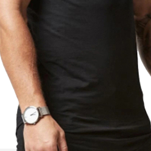 Débardeurs de sport en coton pour hommes sur mesure, respirants, tricotés, avec logo, pour la musculation, la remise en forme, logo personnalisé, salle de sport - Product Image 6