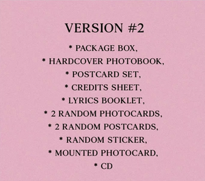 BLACKPINK - 1er album complet [THE ALBUM] (ver.2) Photocard photobook Album K-Pop - Product Image 3