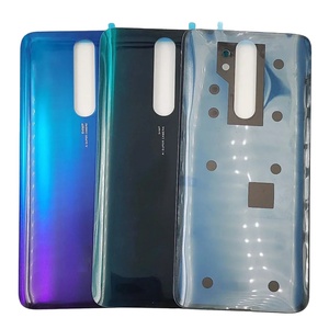 Coperchio della porta posteriore in vetro per Xiaomi <span class=keywords><strong>Redmi</strong></span> Note <span class=keywords><strong>8</strong></span> <span class=keywords><strong>Pro</strong></span> note 9s coperchio rigido della batteria dell'alloggiamento posteriore custodia custodia + adesivo colla - Product Image 1
