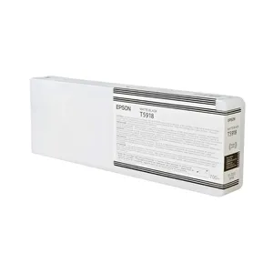 Cartucho de Tinta Recargable Epson T5918 Negro Mate, Incluye Tintas Amarilla, Blanca y Roja, Estado Vacío - Product Image 1