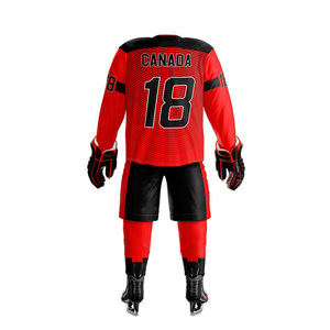 Service OEM bon uniforme de hockey sur glace en gros cousu - Product Image 5