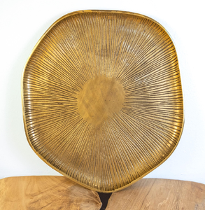 Design merveilleux Bol à texture de feuille personnalisé Fruits secs Noix Bol en laiton Tendance Bol en laiton décoratif - Product Image 5