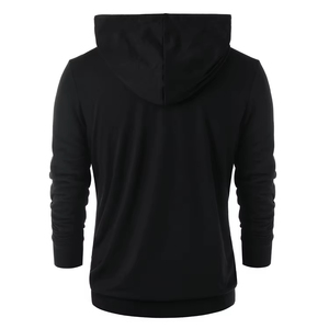 Custom Men's <b>Thick</b> <b>Fleece</b> 430g Zipper Hoodies 100% Cotton Plus Size Streetwear Quick Dry Winter High Street Style Custom Logo - Product Image 5