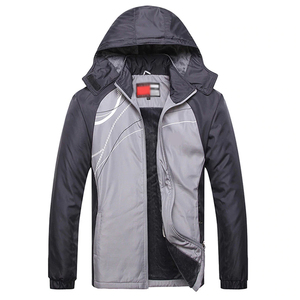 Survêtement à capuche 100% coton pour homme, ensemble de jogging sportif avec veste, pantalon de survêtement, combinaison d'équipe pour la saison d'automne, deux pièces - Product Image 5