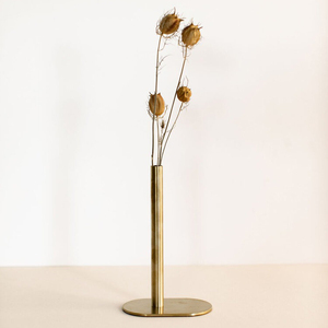 Jarrón de Metal de Lujo para una Sola Flor, Diseño Moderno Hecho a Mano, Centro de Mesa para Bodas, Decoración para Eventos, Venta al por Mayor de Fábrica - Product Image 6