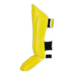 Espinilleras de Cuero de Alta Calidad para Boxeo y MMA, Último Modelo, con Logotipo Personalizado en Venta - Product Image 4