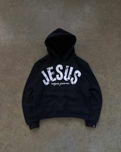 เสื้อมีฮู้ดแบบซิปตัวยาวพิมพ์ลายสไตล์วินเทจ - Product Image 5