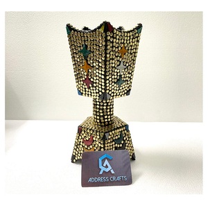 High Quality Gold Islamic Arabian Scented Mubkhar Creative <b>Bakhoor</b> <b>Burner</b> Arabic Oud Incense <b>Burner</b> Modern Stylish 12 Inch - Product Image 1