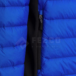 Venta al por mayor al aire libre Puffer Jacket Hombres Moda Logotipo personalizado Tallas grandes Puffer Chaquetas Para hombres - Product Image 5