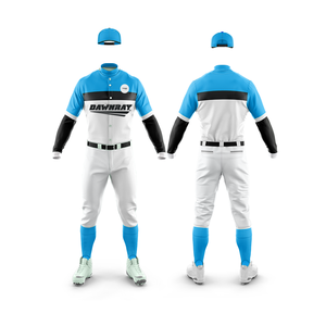 Uniforme de match de baseball personnalisé |   Tenue de baseball d'équipe avec logo et numéros personnalisés |   Ensemble de baseball en polyester respirant - Product Image 2