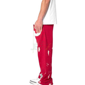 Pantalones Deportivos de Estilo Urbano Hip Hop para Hombre, Pantalones Jogger con Estampado, Lavados, de Felpa Francesa, Secado Rápido, Transpirables y Modernos - Product Image 6